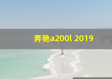 奔驰a200l 2019